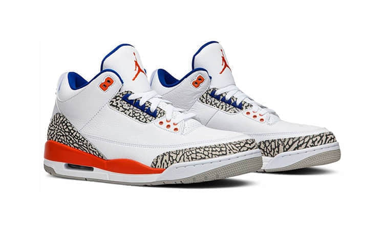 Air Jordan 3“Knicks”官图释出!颜值在线! 货号:136064-148