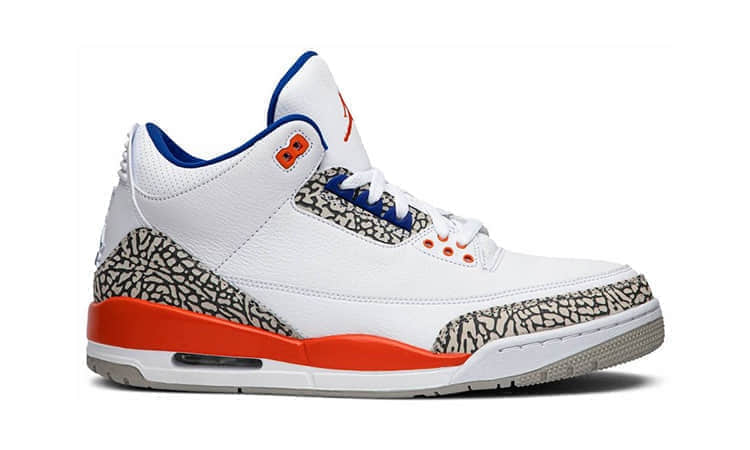 Air Jordan 3“Knicks”官图释出!颜值在线! 货号:136064-148