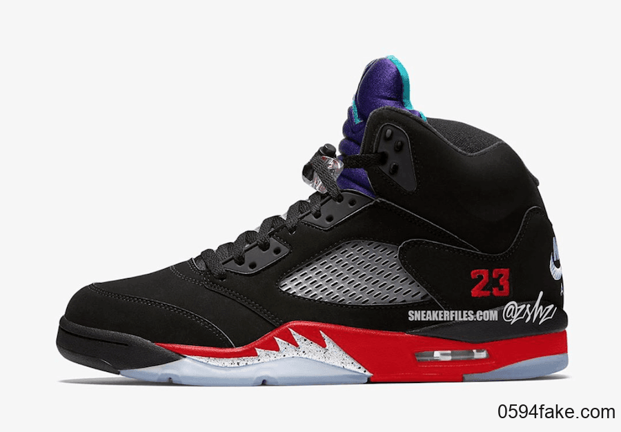 庆祝Air Jordan 5诞生30周年!全新配色“Top 3”首度曝光! 货号:CZ1786-001