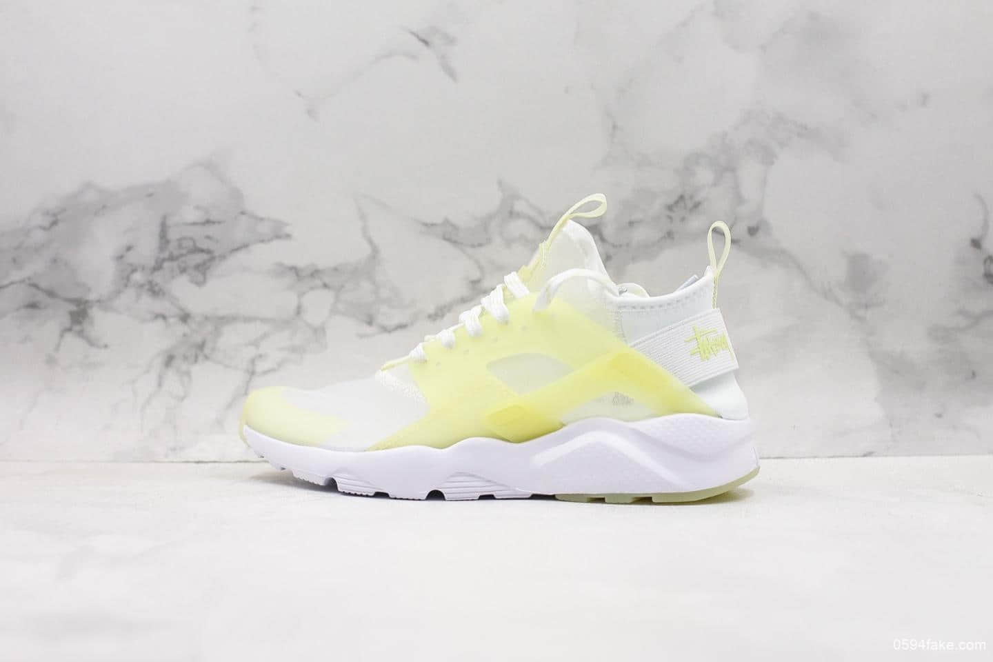 耐克Nike Air Huarache Ultra Suede ID纯原版本华莱士四代网纱顶级原装内置气垫天猫专供 货号:875868-007