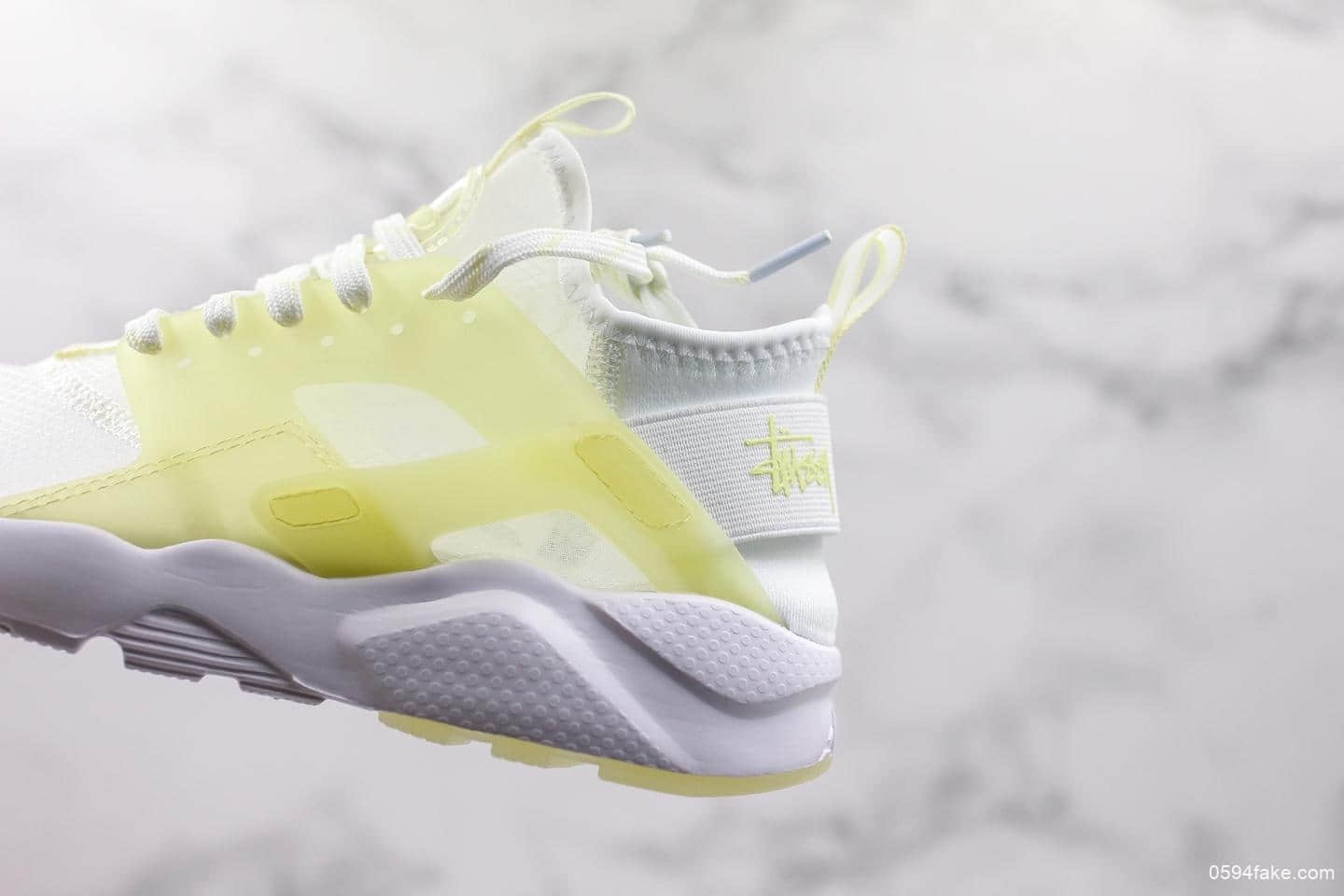 耐克Nike Air Huarache Ultra Suede ID纯原版本华莱士四代网纱顶级原装内置气垫天猫专供 货号:875868-007