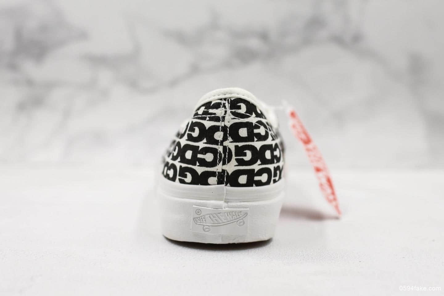 万斯Comme des Garcons x Vans Authentic CDG Logo川久保玲万斯联名限定低帮滑板鞋真标硫化版本原盒原标原装工艺