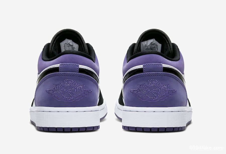 气质不俗!Air Jordan 1 Low“Court Purple”已于海外发售! 货号:553558-125
