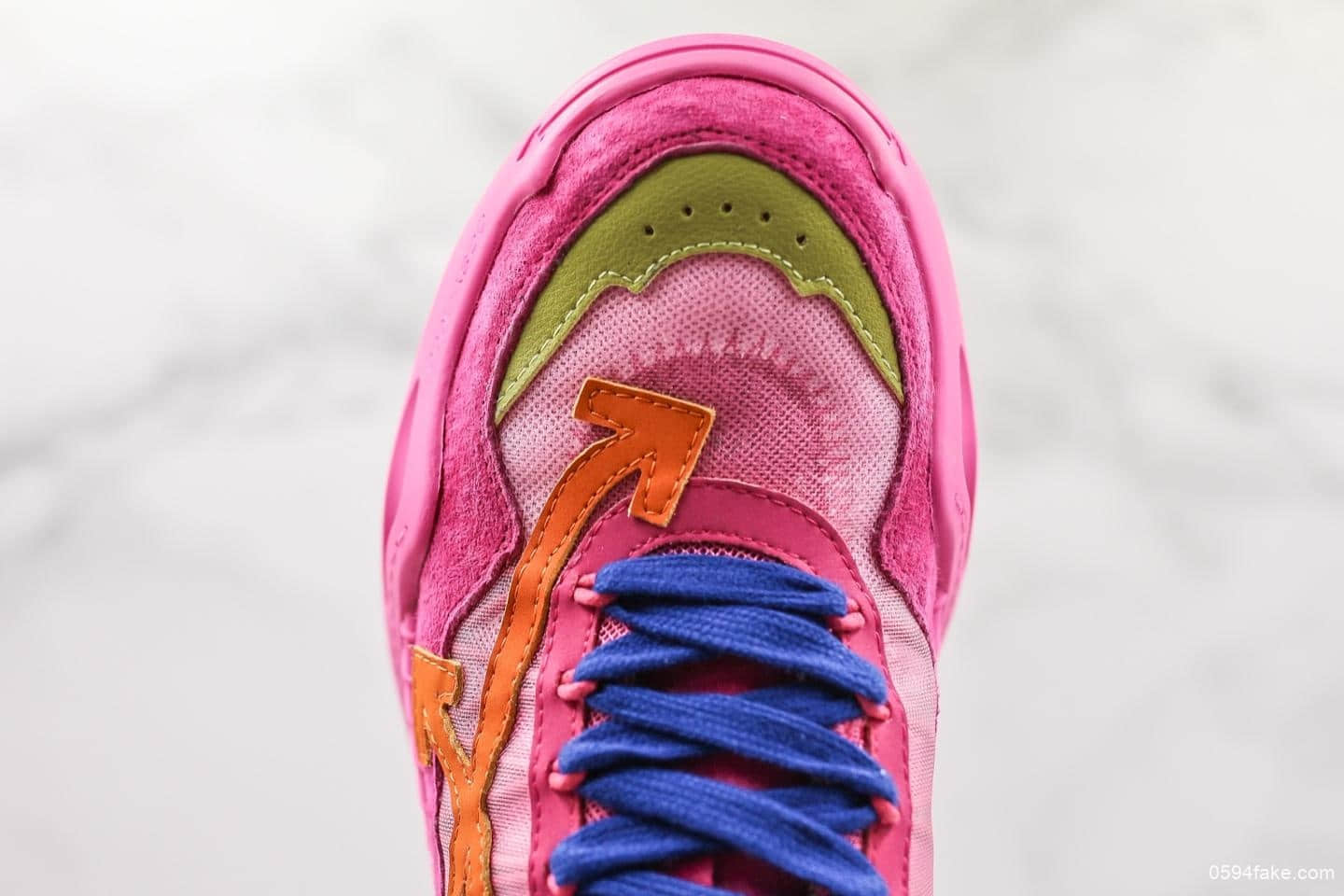 OFF-WHITE c/o ODSY-1000 Sneakers复古登山鞋纯原版本独家私模重工质感抓地橡胶底大底脱模光滑秒杀一切市面粗糙版本