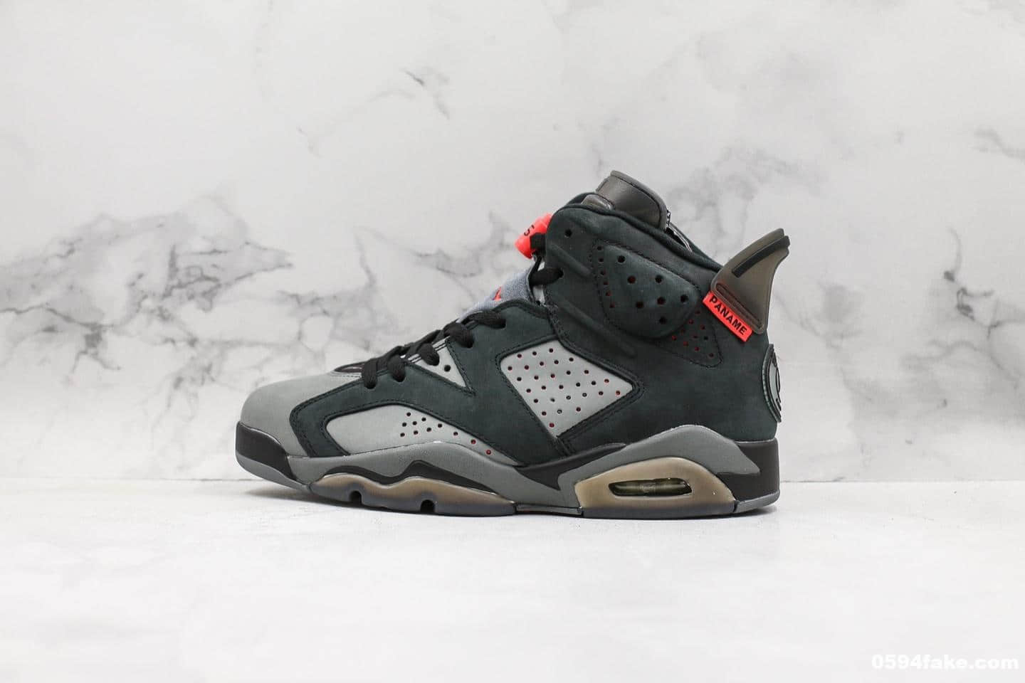 乔丹Air Jordan 6 x PSG大巴黎AJ6纯原版本麂皮材质原楦头原纸板原鞋开模打造区别市面通货版本 货号:CK1229-001