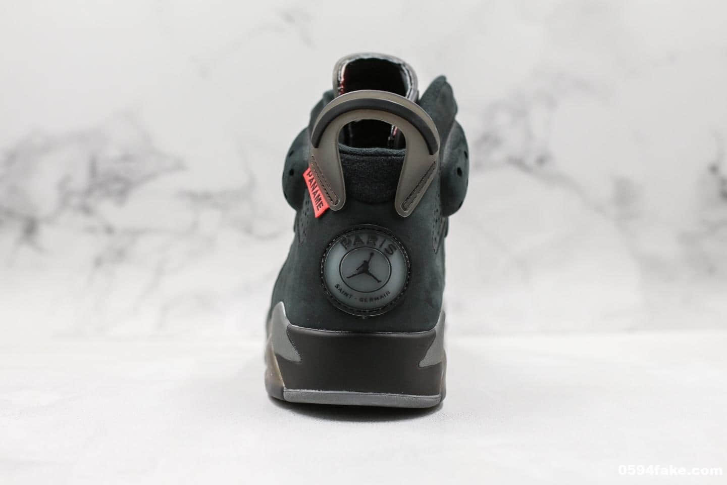 乔丹Air Jordan 6 x PSG大巴黎AJ6纯原版本麂皮材质原楦头原纸板原鞋开模打造区别市面通货版本 货号:CK1229-001