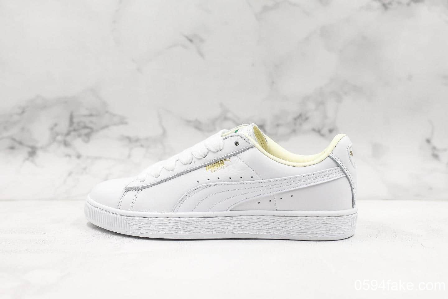 彪马Puma Basket Classic LFS白金生胶原底板鞋ZP代购同源工艺原厂鞋垫中底大几率过验 货号:366612-02