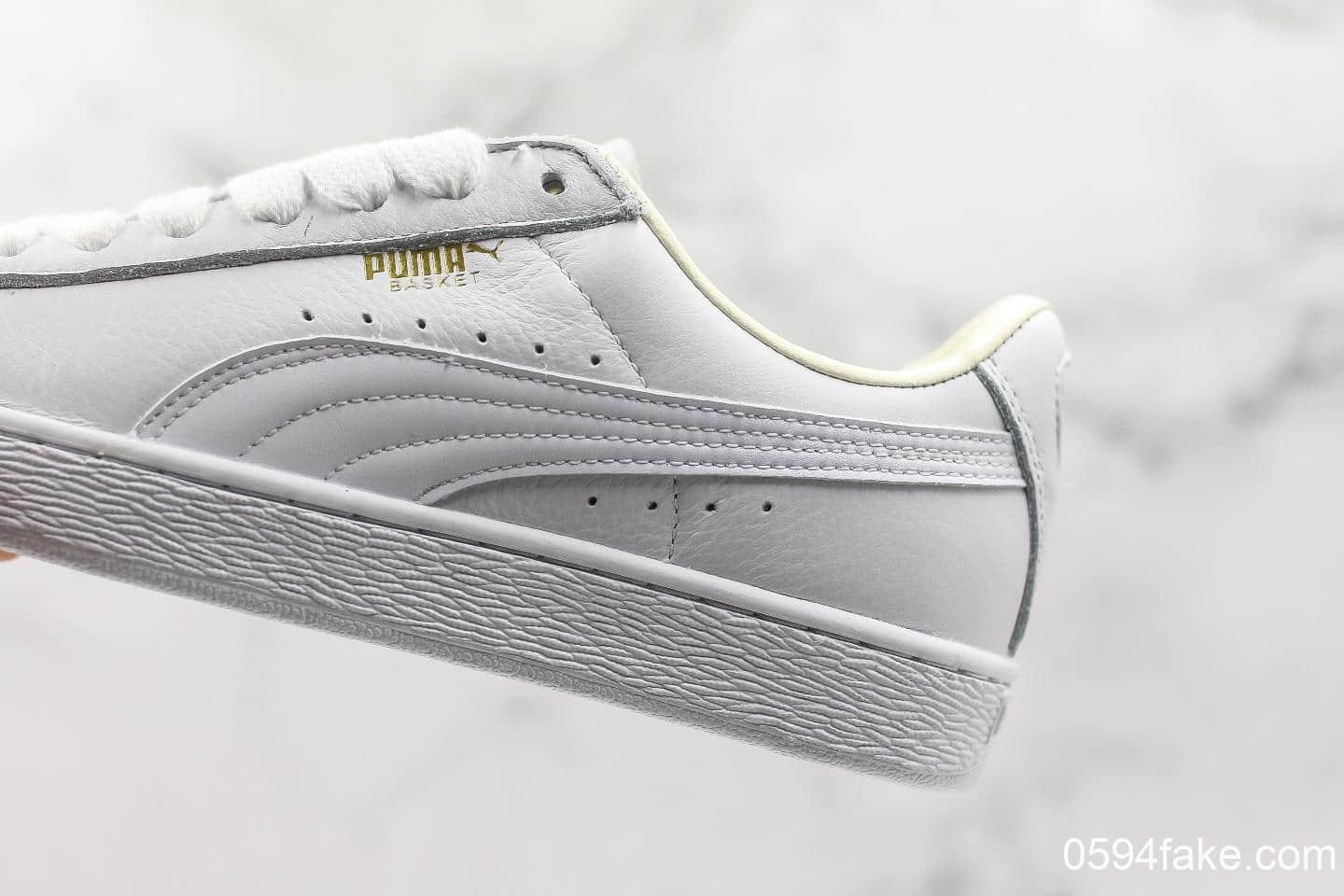 彪马Puma Basket Classic LFS白金生胶原底板鞋ZP代购同源工艺原厂鞋垫中底大几率过验 货号:366612-02