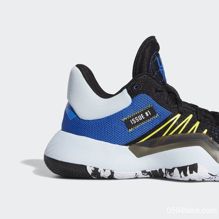 adidas D.O.N. Issue #1全新黑蓝配色登场!