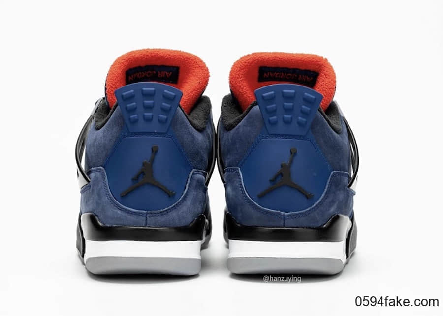 羊毛衬里温暖过冬天!Air Jordan 4 WNTR“Loyal Blue”将与12月2日发售! 货号:CQ9597-401
