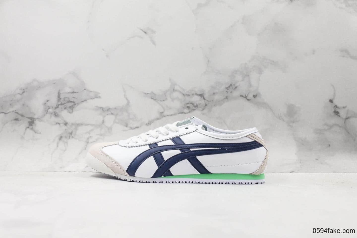 亚瑟士Asics Tiger Mexico 66公司级版本鬼冢虎原装头层阿斯克斯经典休闲跑鞋四联吊牌齐全 货号:1183A359-101