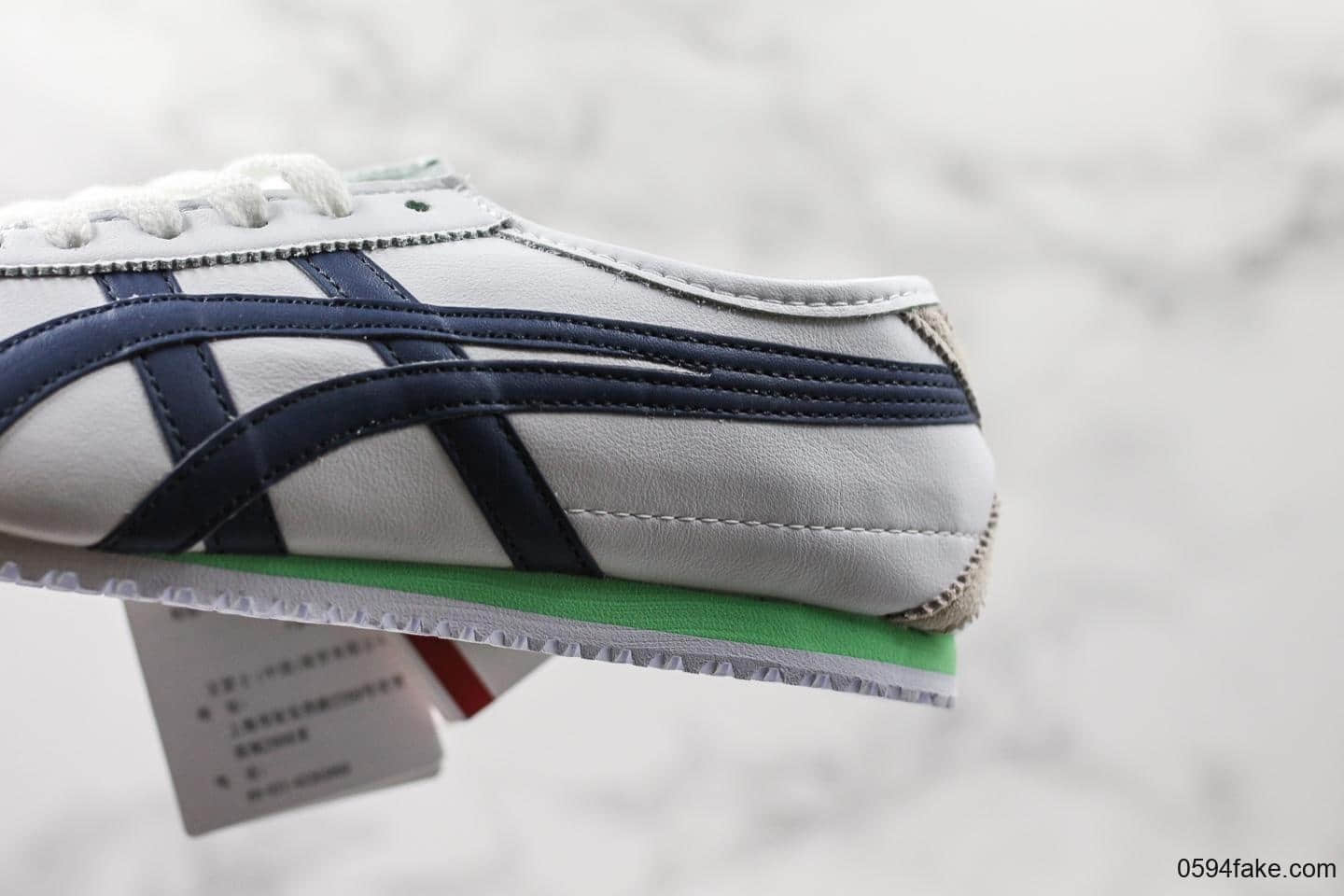 亚瑟士Asics Tiger Mexico 66公司级版本鬼冢虎原装头层阿斯克斯经典休闲跑鞋四联吊牌齐全 货号:1183A359-101