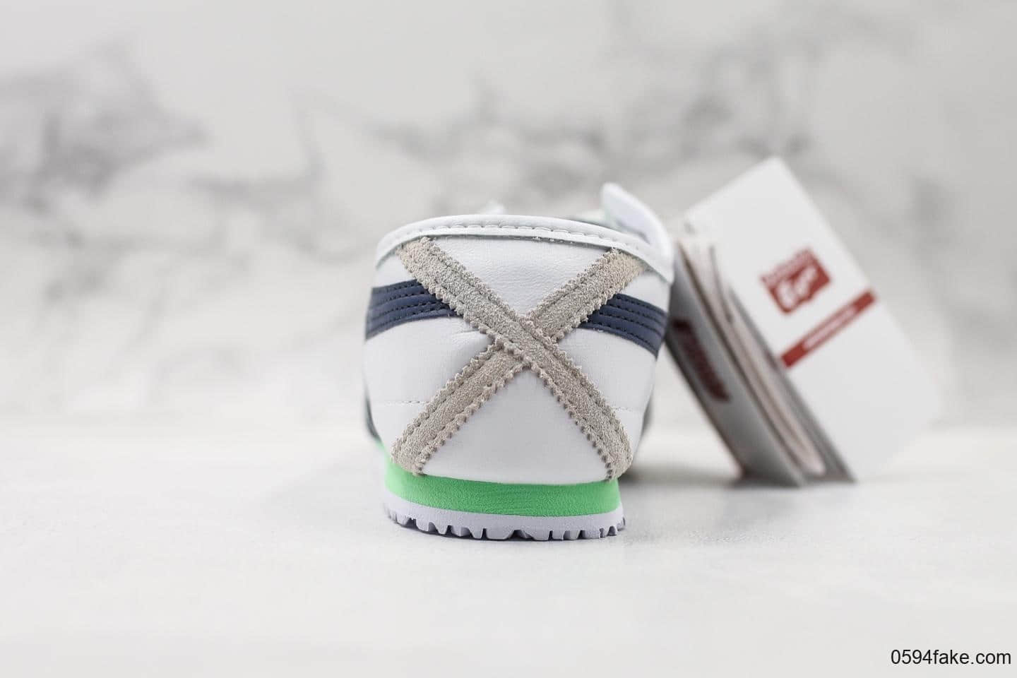 亚瑟士Asics Tiger Mexico 66公司级版本鬼冢虎原装头层阿斯克斯经典休闲跑鞋四联吊牌齐全 货号:1183A359-101