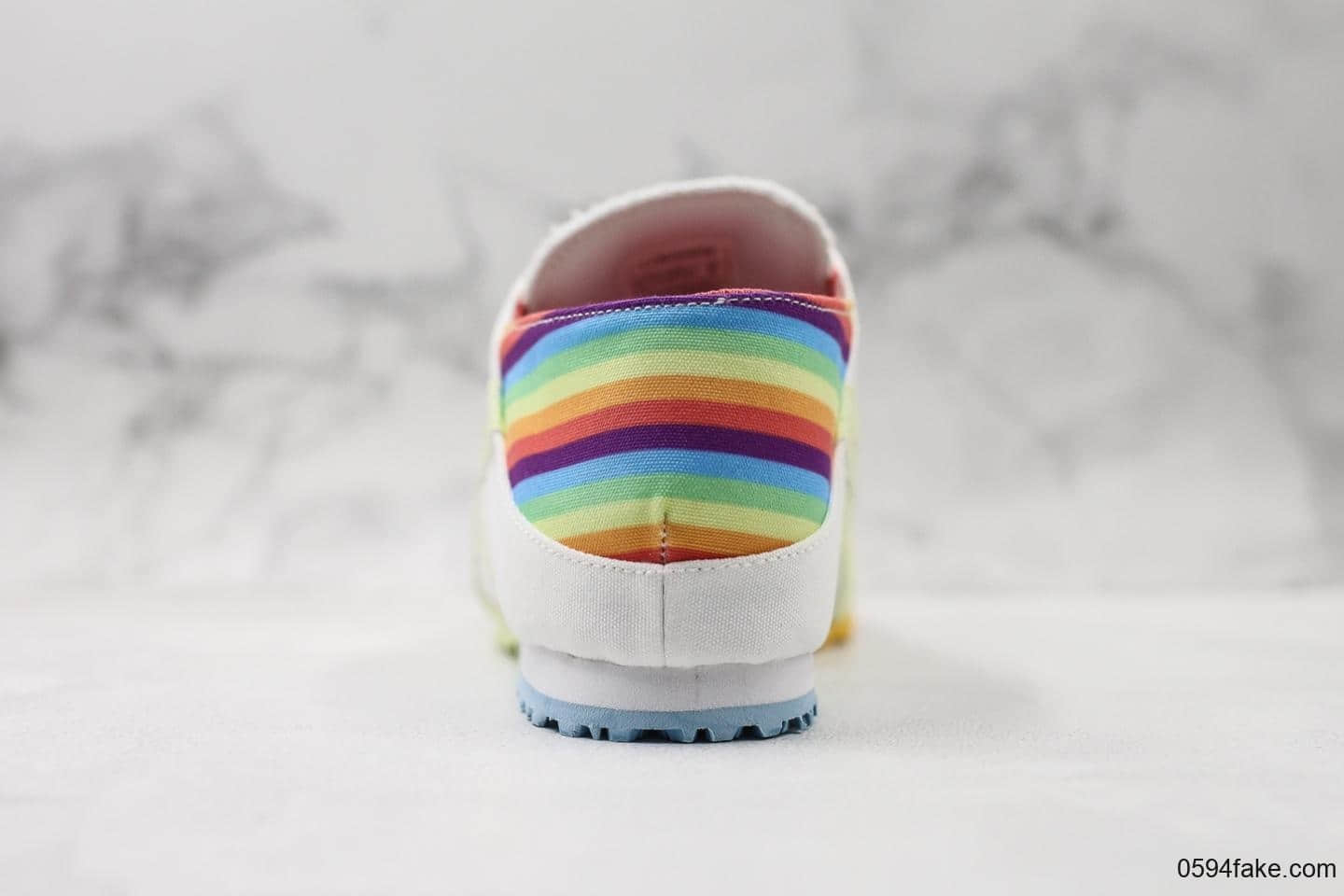 亚瑟士Asics Onitsuka Tiger鬼冢虎夏日一脚蹬公司级版本日系轻便运动休闲鞋 货号:1183A502-100