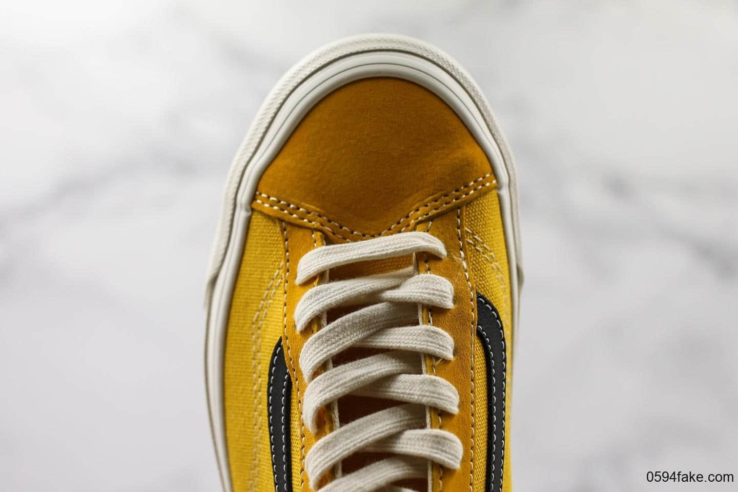 万斯Vault OG Style 36 LX真标硫化版本全新配色黑黄小头高端支线情侣滑板鞋 货号:VN0A4BVEVZ6