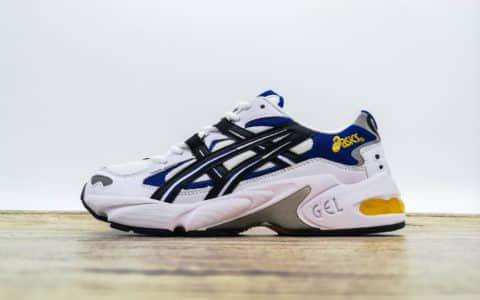 亚瑟士Asics Gel-Kayano 5 OG Leather Black草野复刻五代复古休闲运动慢跑鞋原鞋开模4层组合大底