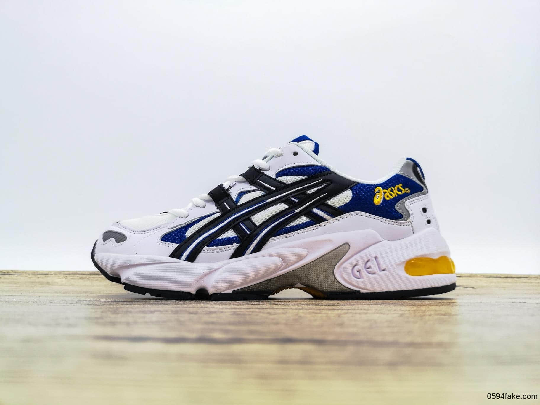 亚瑟士Asics Gel-Kayano 5 OG Leather Black草野复刻五代复古休闲运动慢跑鞋原鞋开模4层组合大底