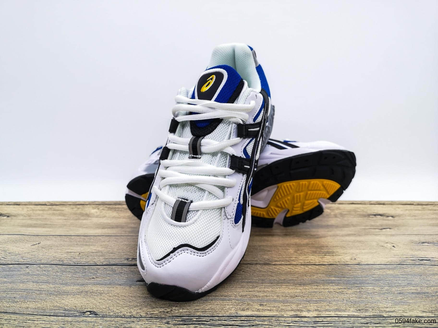 亚瑟士Asics Gel-Kayano 5 OG Leather Black草野复刻五代复古休闲运动慢跑鞋原鞋开模4层组合大底
