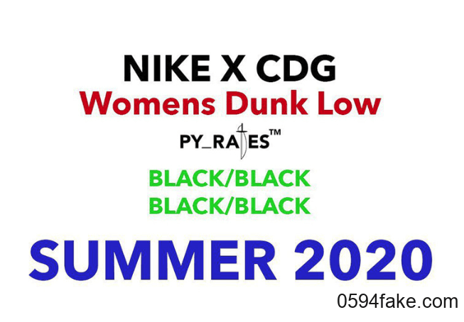 CDG x Nike Dunk Low实物图曝光!有点心动的感觉!
