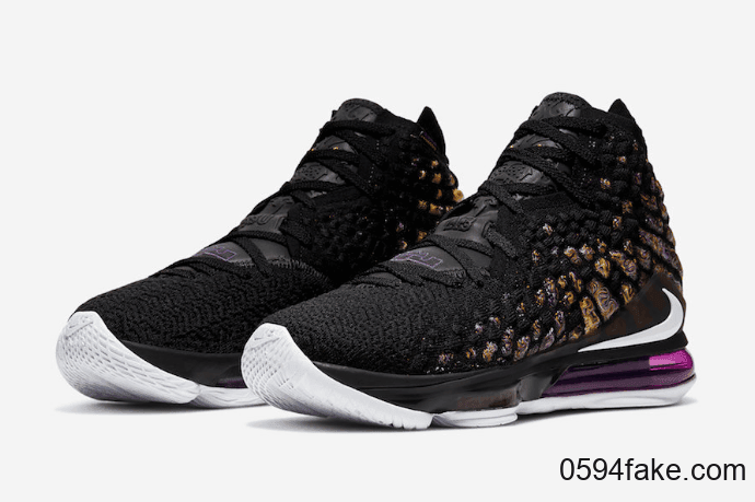 Nike LeBron 17“ Lakers”释出官图! 货号:BQ3177-004