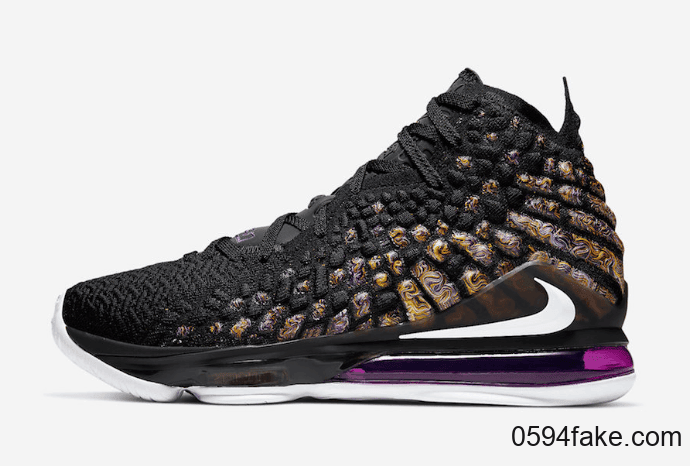 Nike LeBron 17“ Lakers”释出官图! 货号:BQ3177-004