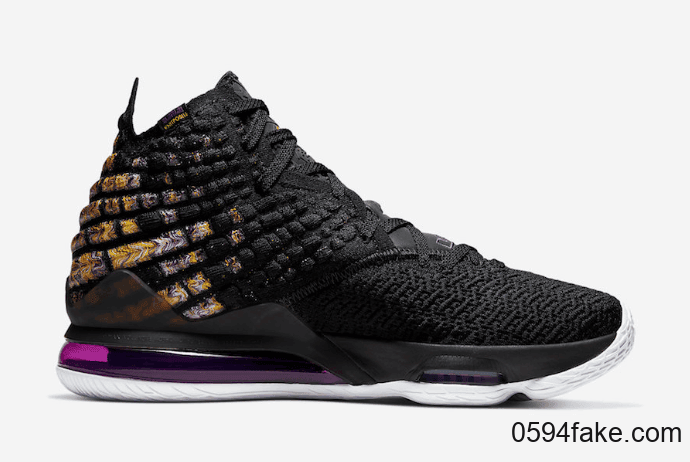 Nike LeBron 17“ Lakers”释出官图! 货号:BQ3177-004