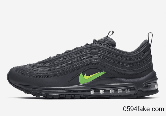 Nike Air Max 97也玩堆叠Swoosh了!新曝黑灰配色!这两个配色我全要了!