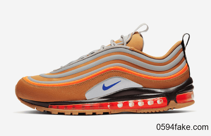 Nike Air Max 97再释新配色!从材质到配色都写着“秋冬必备”! 货号:BQ5615-200