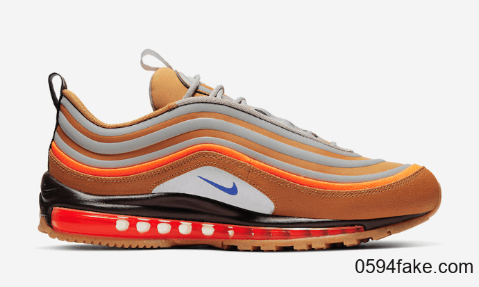 Nike Air Max 97再释新配色!从材质到配色都写着“秋冬必备”! 货号:BQ5615-200