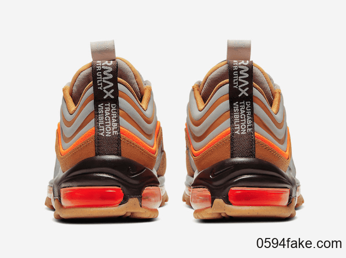 Nike Air Max 97再释新配色!从材质到配色都写着“秋冬必备”! 货号:BQ5615-200