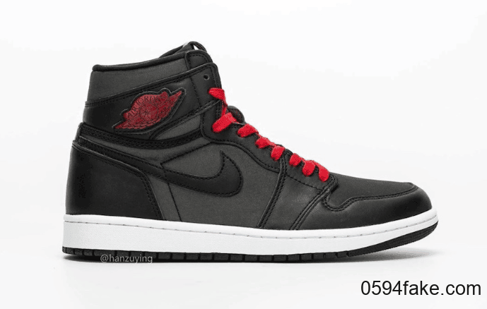 Air Jordan 1“ Black Satin”最新实物图释出!将于明年1月18日发售! 货号:555088-060