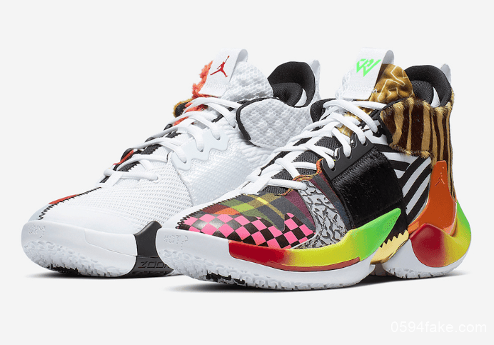 这双Jordan Why Not Zer0.2“Own The Chaos”也太有个性了吧! 货号:CT5786-900