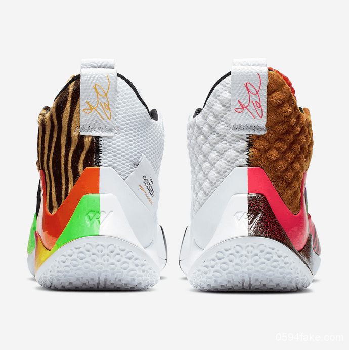 这双Jordan Why Not Zer0.2“Own The Chaos”也太有个性了吧! 货号:CT5786-900