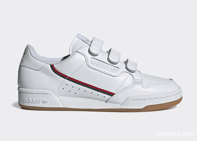 adidas Continental 80全新配色现已发售!魔术贴绑带方便快捷! 货号:EE5359