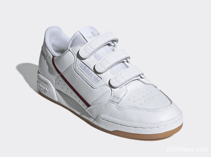 adidas Continental 80全新配色现已发售!魔术贴绑带方便快捷! 货号:EE5359