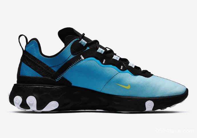 鸳鸯星空配色!这双Nike React Element 55美得窒息! 货号:CK1410-400