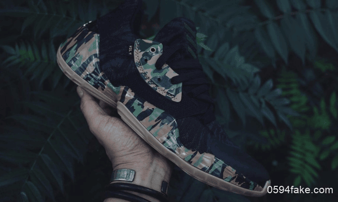 adidas Harden Vol. 4迷彩配色曝光!凸显军事风格!