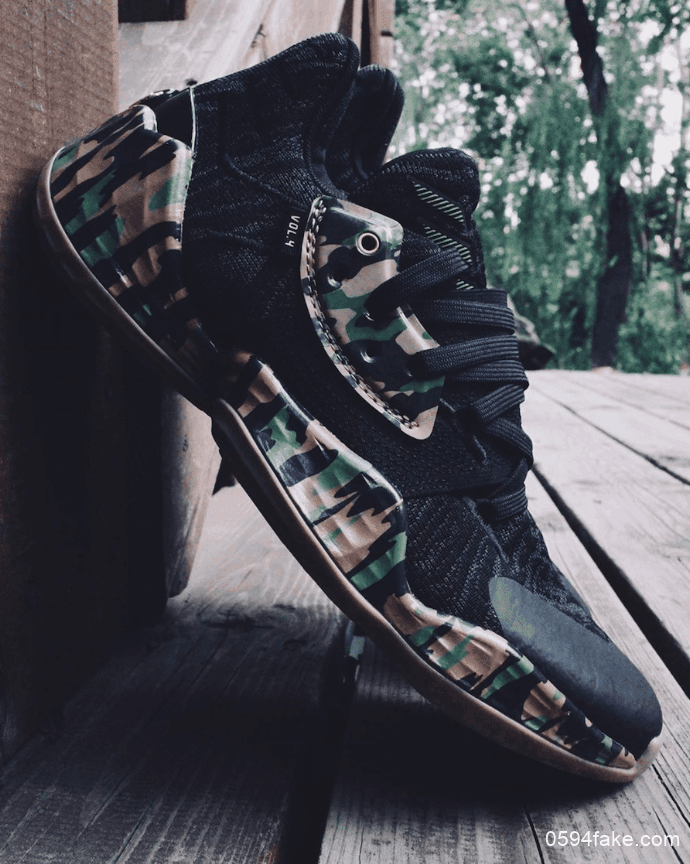adidas Harden Vol. 4迷彩配色曝光!凸显军事风格!