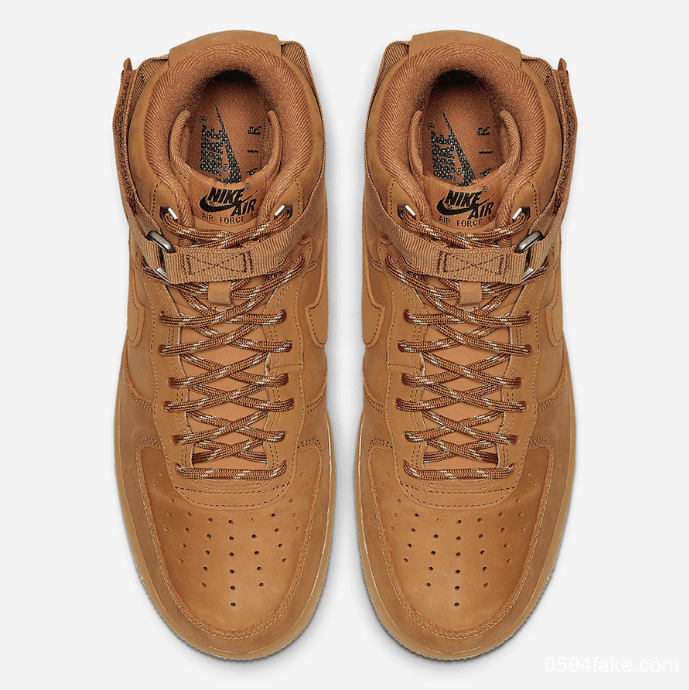 全新小麦配色的Air Force 1 High!质感十分出众! 货号:CJ9178-200