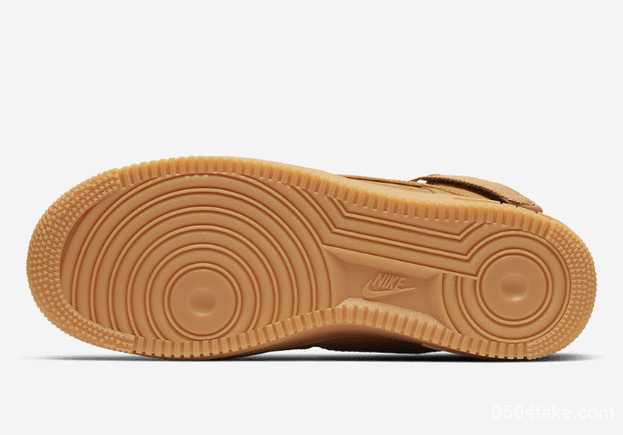 全新小麦配色的Air Force 1 High!质感十分出众! 货号:CJ9178-200