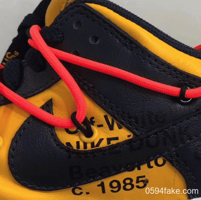Off-White x Nike Dunk Low全新配色释出实物图!你为它打几分? 货号:CT0856-700