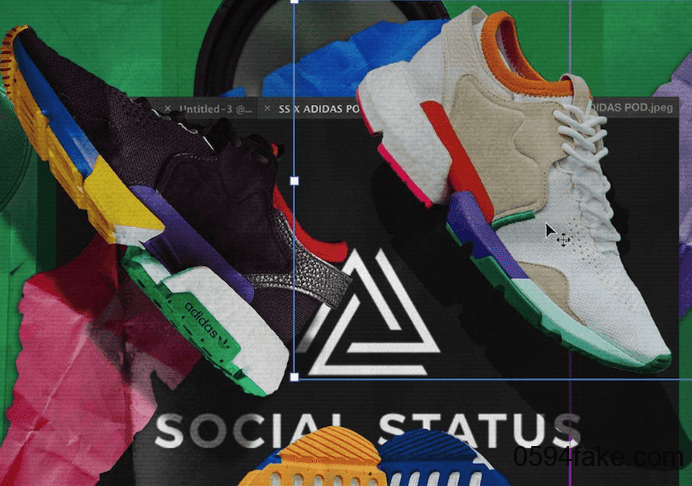 Social Status x adidas POD-S3.1全新配色曝光!两款配色你更爱哪一款?