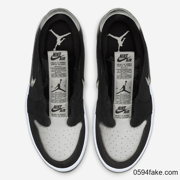 元年影子灰配色!Air Jordan 1 Low Slip“Shadow”释出官图! 货号:CQ0297-001