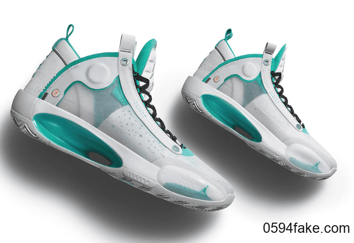 郭艾伦专属配色!这双Air Jordan 34“Snow Leopard”绝了! 货号:AR3240-103