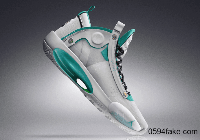 郭艾伦专属配色!这双Air Jordan 34“Snow Leopard”绝了! 货号:AR3240-103