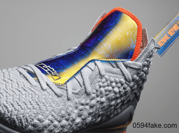 LeBron 17全新配色“Future Air”首度曝光!炫彩镭射鞋舌吸睛十足!