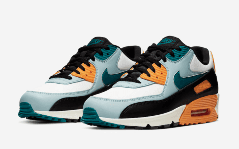 清新活力!Nike Air Max 90全新配色即将发售! 货号:AJ1285-110