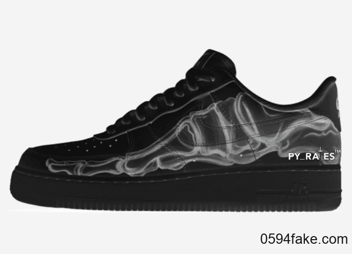 万圣节必备!Nike Air Force 1 Low“Black Skeleton”将于10月25日发售!