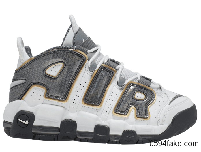 灰色蛇纹装扮!Nike Air More Uptempo全新配色即将发售! 货号:CQ4583-100
