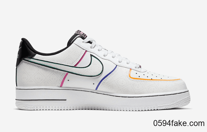 向墨西哥“亡灵节”致敬!这双Nike Air Force 1 Low“Dead of Day”你打几分? 货号:CT1138-100